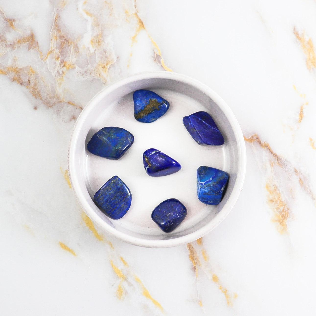 Lapis-Lazuli tumbled stone