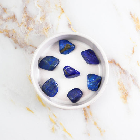 Lapis-Lazuli tumbled stone